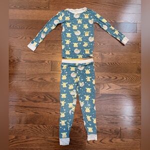 Disney Star Wars Grogi Little Sleepies Pajamas Long Sleeve Pants 5/6